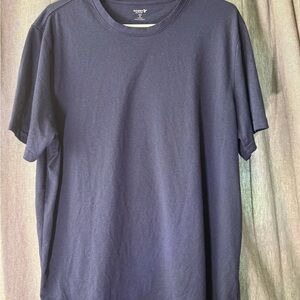Gently Used Navy Blue Men's T-Shirt